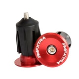 Maxbell Bike Handlebar Plug Practical Replacement Sturdy Professional Aluminum Alloy Red