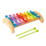 Maxbell 8 Tone Wood Xylophone Hand Knock Piano Toy for Concert Music Lessons Outside