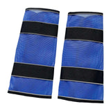 Maxbell 2Pcs Horse Fly Boots Large Breathable Fly Leggings for Jumping Sports Riding Blue