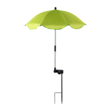 Maxbell Plant Umbrella for Outdoor Plants Shade Umbrella for Potted Plant Flower Pot green