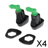 Maxbell 4xPair Windshield Washer Water Spray Nozzle for 1998-02 Honda Accord S84 C02