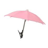 Maxbell Phone Umbrella Sunshade Photography Travel Professional Universal Anti Glare Pink