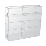 Maxbell Display Case for Collectibles Scale Car Display Box for Miniatures Model Car