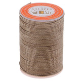 Maxbell 0.8mm Round Polyester Waxed Thread Sewing Stitching DIY Craft Coffee - Aladdin Shoppers