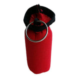 Maxbell 10 Pieces Cylinder Floating Keyring for Marine Boat Yacht Sailing Red
