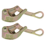 2pcs Insulated Wire Grip Clamp Wire Pulling Tightening Tool 2 Tons Load