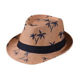 Maxbell Fedoras Sun Protection Summer Fashion Panama Hat for Vocation Hiking Holiday khaki