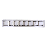 Maxbell 4Pcs Stainless Steel Marine Boat Louver Air Vent 8 Slots Ventilation 427mm