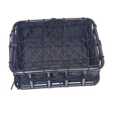 Maxbell Bike Basket Rear Decor Bicycle Seat Basket for Cycling Shopping Outdoor