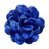 Maxbell Flower Brooch 3.94'' Floral Hair Pins for Women Decorative Elegant Lapel Pin Navy Blue