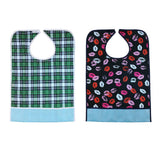 Maxbell 2 Pieces Reusable Adult Bib Mealtime Cloth Protector Disability Aid Apron 05