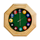 Wood Ornament Gifts Quiet Easy to Read Wall Clock for Living Room Office