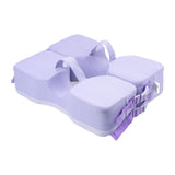 Maxbell Non Inflatable Float Bathtub Accessory Children Adjustable Infant Pool Float Purple