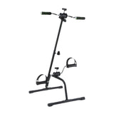 Maxbell Bike Pedal Exerciser for Seniors Elderly Black Hand Arm Leg Exercise Peddler