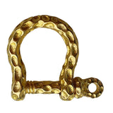 Maxbell Brass Horseshoe Buckle Screw D Rings U Shape Shackle For Diving Canoeing - Aladdin Shoppers