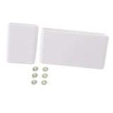 Maxbell 4xPhone Holder for Beach Tote Portable Elegant Hanging Insert Travel Organizer white