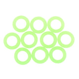 Maxbell 3x10 Pieces/Pack Silicone Luminous Ring Night Fishing Tent Nail Safety Signs L