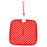 Maxbell Shoe Charm Organizer Decorative Charms Hanging Roll Bag for Closet Dorm red