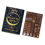 Maxbell 29 Pieces Wooden Rubber Stamps Multiple Size for Drawing Stationery Painting