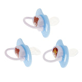 Maxbell Baby Infant Orthodontic Dummy Pacifier Silicone Teat Blue