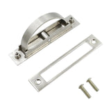 Maxbell Invisible Cabinet Handle Concealed Door Pull Handles for Tatami Closet Cabin Wire drawing