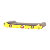 Maxbell Corrugated Paper Cat Scratcher Kitten Scratching Board for Indoor Cats Bone Shape