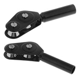 2pcs Fishing Rod Guide Roller Stainless Steel Tip Top Bearing Boat Trolling