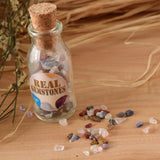 Maxbell Maxbell Mini Gemstone & Mineral Bottle Collection Kit Home Decor Mixed Mineral