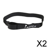 Maxbell 2xMultifunction Nylon Cable Cord Tie Strap Rope Organiser Holder Trim 150cm