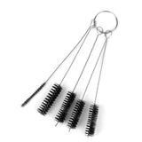 Maxbell 5 PCS Tattoo Tubes Cleaning Brushes + 5Pcs 0.3mm Needle for 130 Airbrush