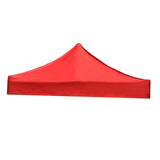 Maxbell Tent Top Cover Shelter Waterproof Canopy Cover Only for Summer Outdoor Beach 300x300cm red