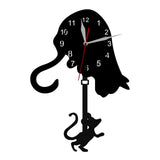 Maxbell Wall Clock DIY Creative Acrylic Analog Home Decor for Kitchen Indoor Bedroom