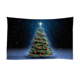 Maxbell Christmas 3D Effect Wall Hanging Tapestry Dormitory Bedspread Beach Towel H