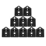 Maxbell 10Pcs Clock Movement Back Cover Office Spare Part Home Back Cover Repair Kit