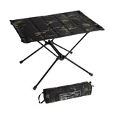 Maxbell Foldable Camping Table Detachable with Storage Bag Portable Desk for Garden Black Green - Aladdin Shoppers