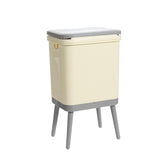 Maxbell Garbage Can with Legs Fashion High Foot Dustbin for Guestroom Office