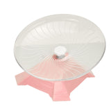 Maxbell Silent Hamster Wheel Sports Hedgehogs Pet Supplies Cage Accessory Roller Toy Pink