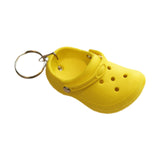 Maxbell Cute Slipper Keychain Charms Accessory Gift Keyring for Girl Vacation yellow