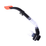 Maxbell Maxbell Semi Dry Snorkel, Snorkel Swimming Diving Snorkeling Equipment Snorkel Black