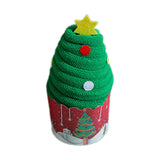 Maxbell Christmas Dish Towel Cartoon Decorative Holiday Themed Christmas Face Towel style D