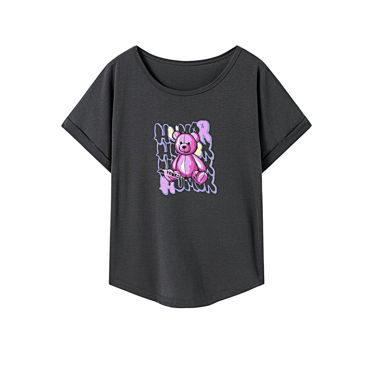 Maxbell Maxbell Womens T Shirt Summer Soft Casual Crew Neck Tee for Commuting Camping Travel S
