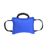 Maxbell Tug Toy for Dogs Portable Interactive Toy with 3 Handle Tug of War Chew Toys blue