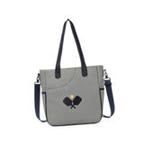 Maxbell Pickleball Tote Bag Outdoor Sports Bag Multifunction Table Tennis Bag Gray