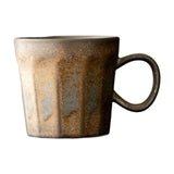Maxbell Coffee Mug with Handle Stoneware Tea Water Hand Cup for Birthday Office Work grey