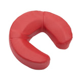 Maxbell Massage Chair Pillow Soft Professional Memory Foam Multipurpose Face Cushion red