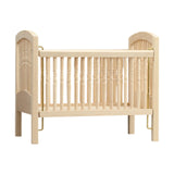 Maxbell 1/12 Scale Stylish Dollhouse Wooden Crib for Dollhouse Furniture Party Craft