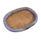 Maxbell Cat Cooling Bed Summer Sleeping Iced Silk Pads for All Ages Cats Pet Supplies Grey