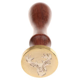 Maxbell Vintage Sealing Wax Seal Stamp Christmas Tree Deer Snowflake for Invitation