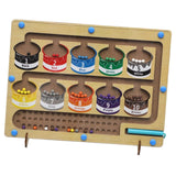 Maxbell Magnetic Maze Puzzle Game Counting Montessori Toys for Kids Kids Children