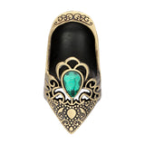 Sewing Thimble Finger Protector Embroidery Sewing Quilting Craft Accessories Bronze